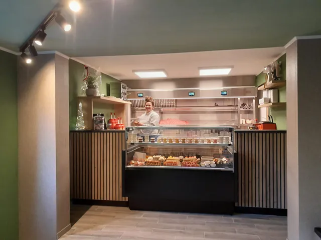 De toog van Frituur Het Halfhuis