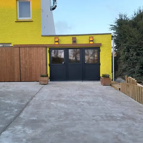 Ingang van Frituur Het Halfhuis